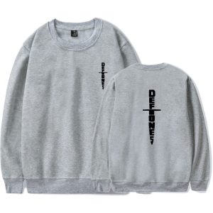 Deftones Grey Dagger Sweatshirt Grey