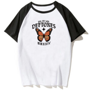 Dia De Los Deftones Butterfly T-Shirt front