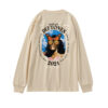 Deftones DDLD ’24 Oval Admat Long Sleeve - Grey back