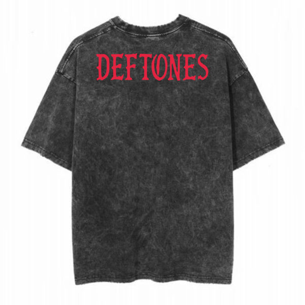 Deftones 2025 North America Tour Merch Tee Private Music Back
