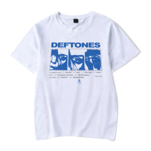 Deftones Merchandise In North American Tour 2025 T-Shirt Front