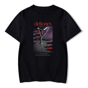 Deftones Pony Rosary T-Shirt Front