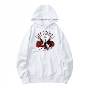 Deftones Floral Dove Hoodie Front