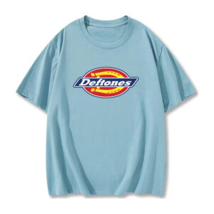 Deftones X Dickies Blue T-shirt Front