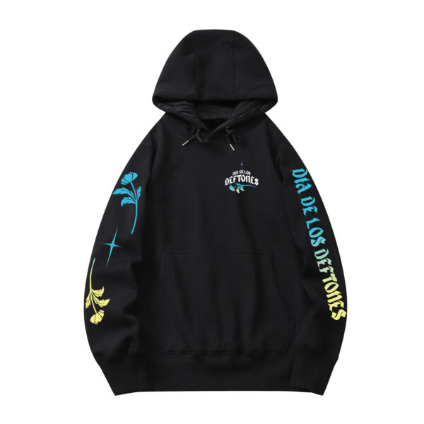 Deftones Dia De Los 2025 Graphic Hoodie Front