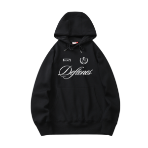 Deftones Soccer Hoodie - Black Front