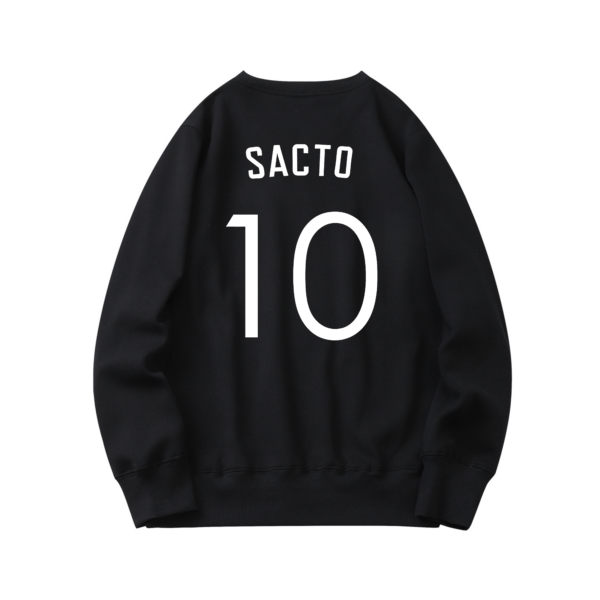 Deftones Soccer Sweatshirt - Black Back