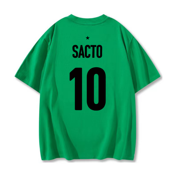 Deftones Soccer T-Shirt Green Back